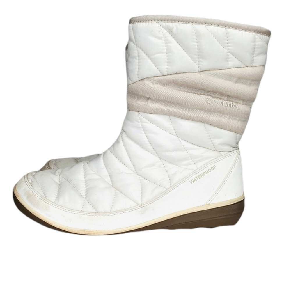 27) COLUMBIA Puffer Thermal Insulated Waterproof Boots Sz 10 New w.out Tags